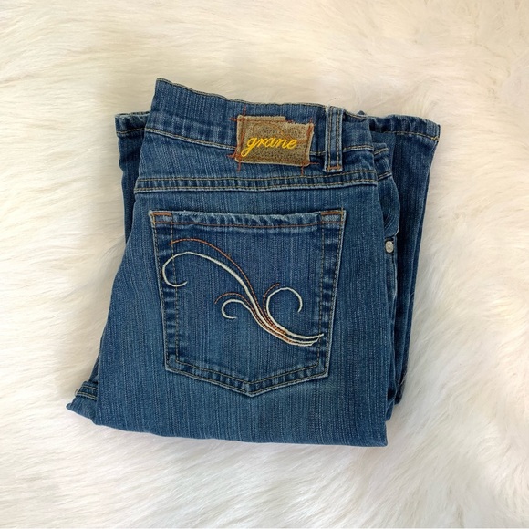 Vintage Grane Jeans Low Rise Flare Jeans - Picture 2 of 6